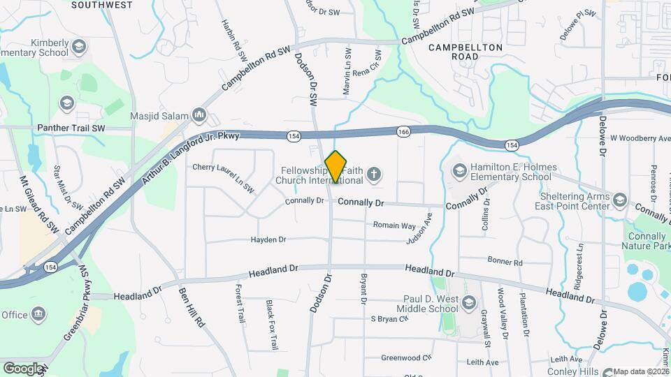 2218 Dodson Dr Map and Location Details