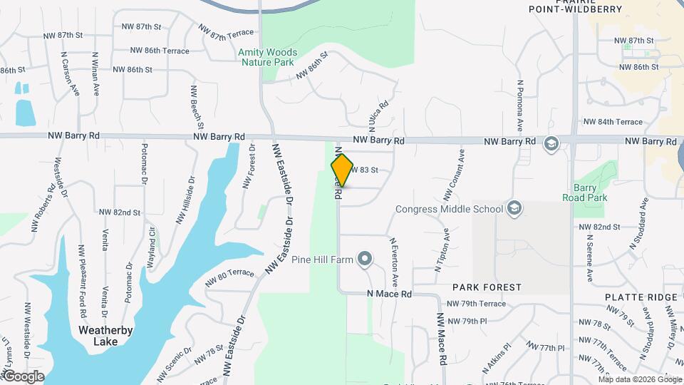 8215 NW Mace Rd Map and Location Details
