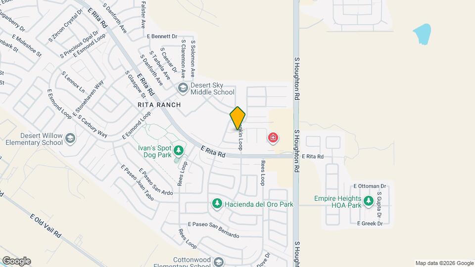 10060 E Warm Sunny Pl Map and Location Details