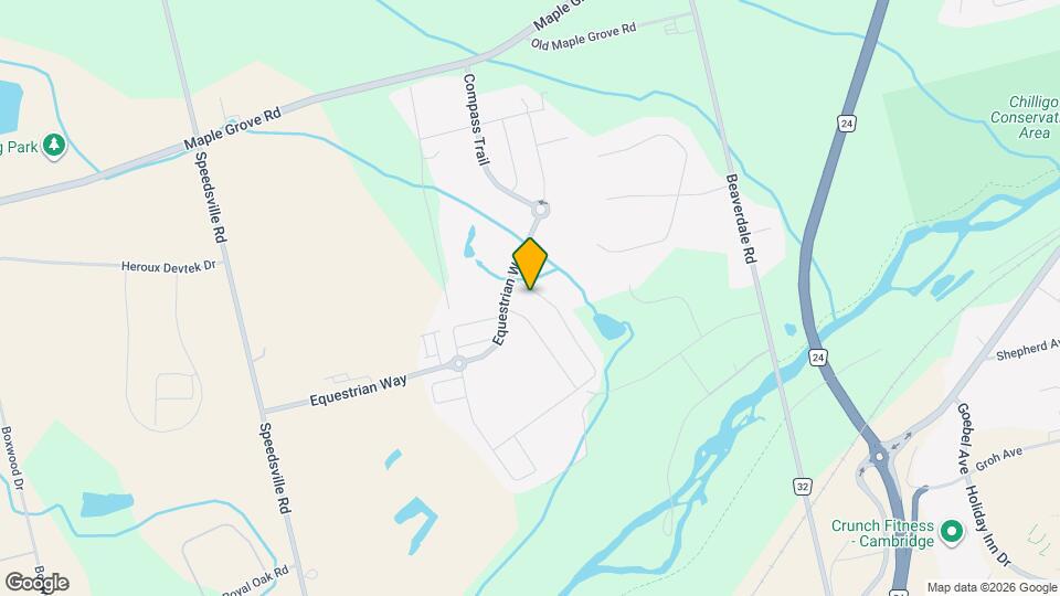 308 Ridge Rd Map and Location Details