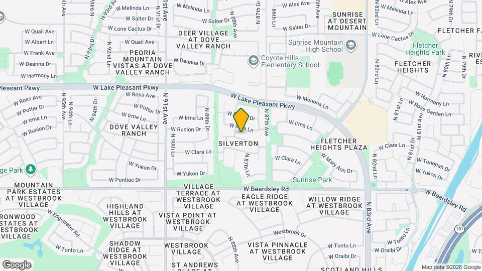 8822 W Runion Dr Map and Location Details