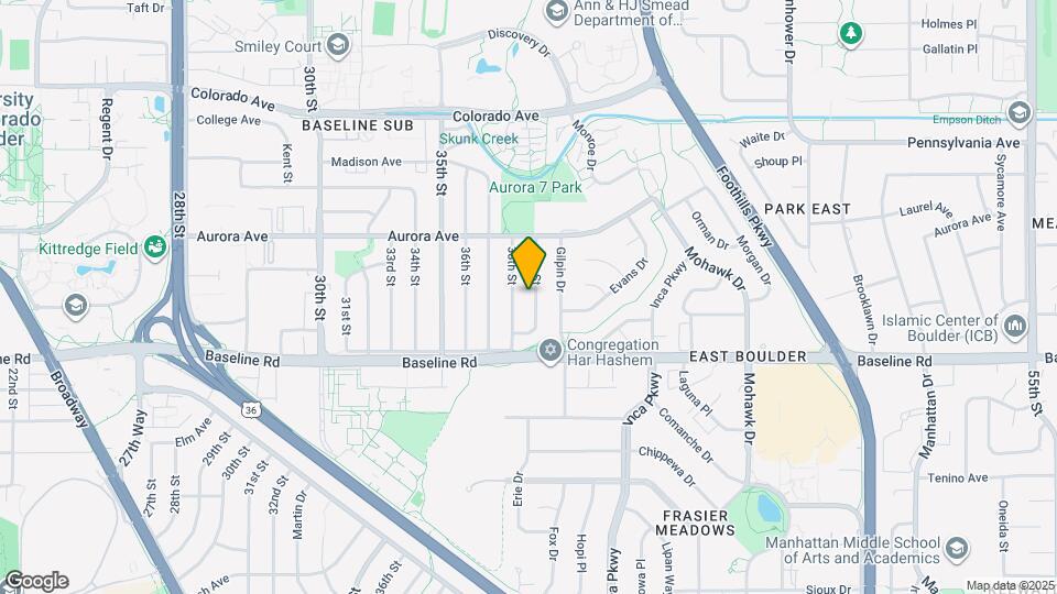 785 39th St Map and Location Details