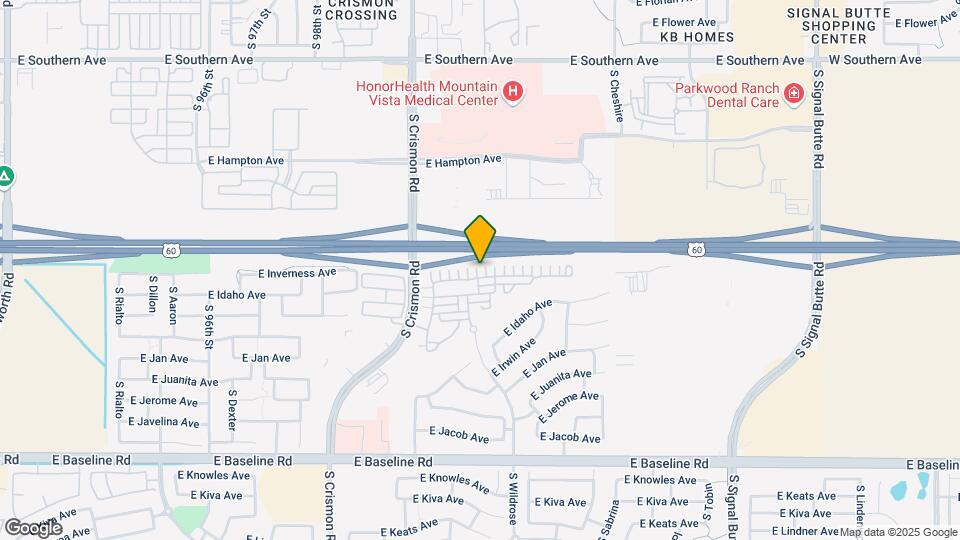10122 E Isleta Ave Map and Location Details