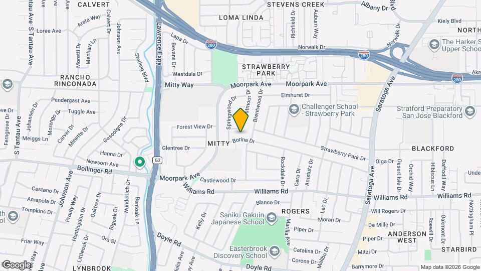 4859 Borina Dr Map and Location Details