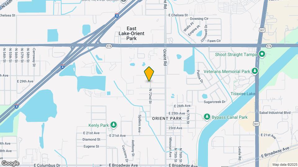 3608 N 72nd St Map and Location Details