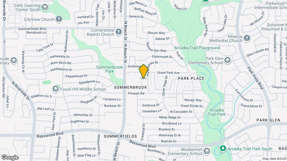 7740 Summerbrook Cir Map and Location Details