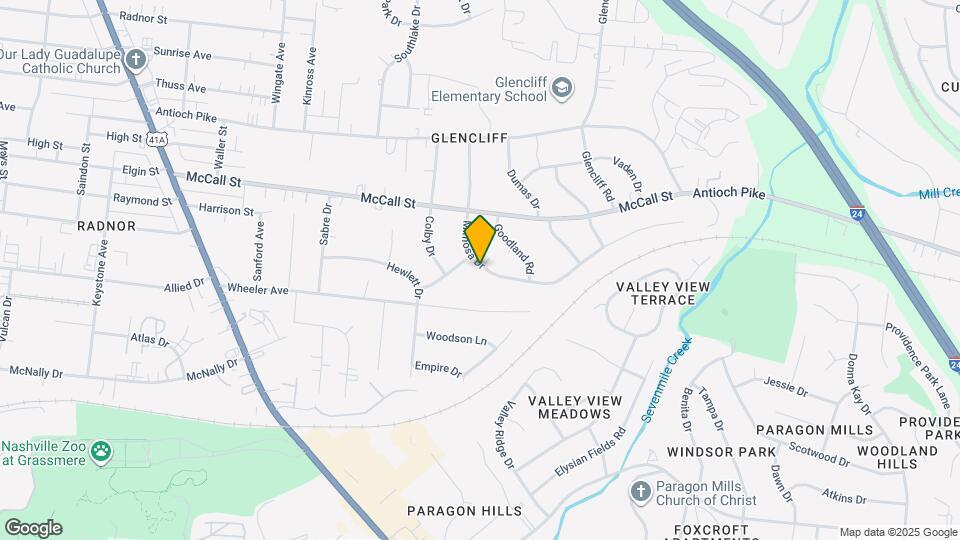 3337 Mimosa Dr Map and Location Details