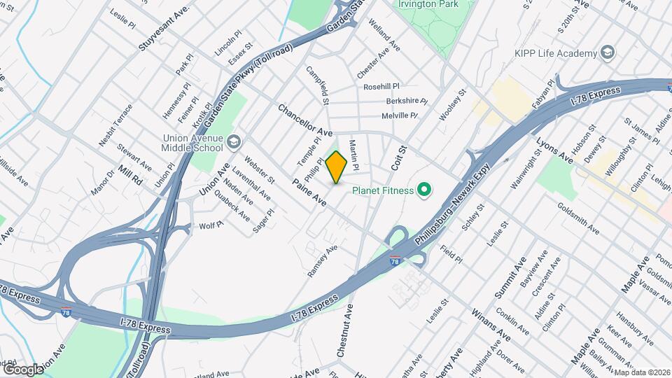 60 Bedford Ter Map and Location Details