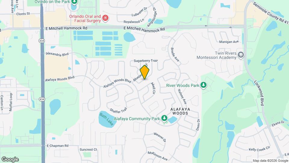 1018 Hornbeam St Map and Location Details