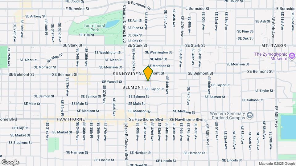 4118-4118 SE Yamhill St Map and Location Details