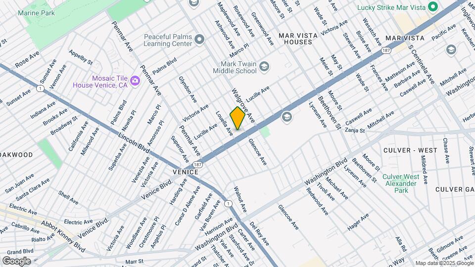 1511 Venice Blvd Map and Location Details