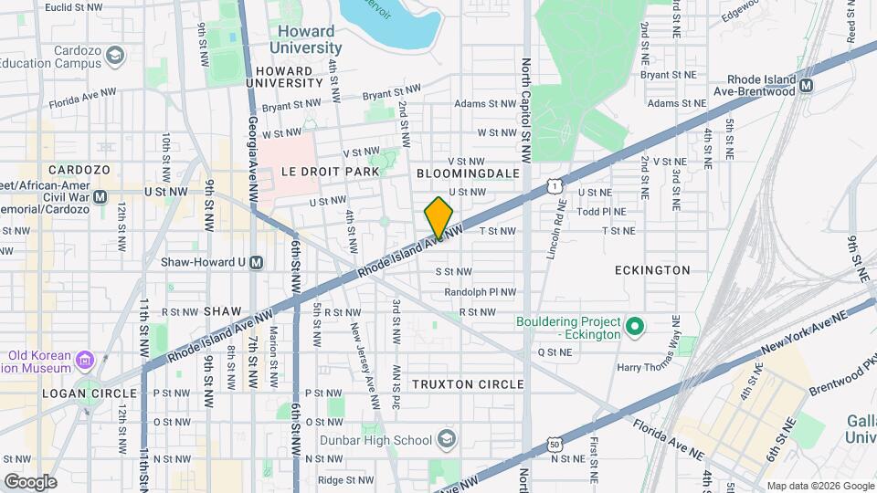 127 Seaton Plz NW, Unit B Mapa y Detalles de la Ubicación