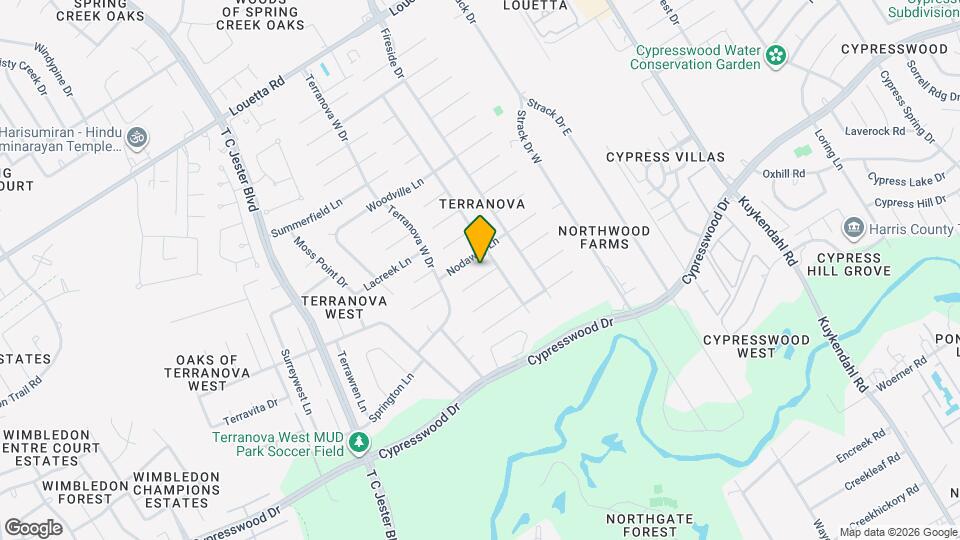 5310 Glenmere Ln Map and Location Details