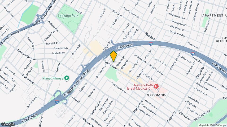 292 Leslie St Map and Location Details