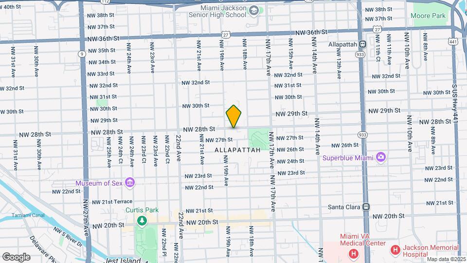 1864 NW 28th St Map and Location Details