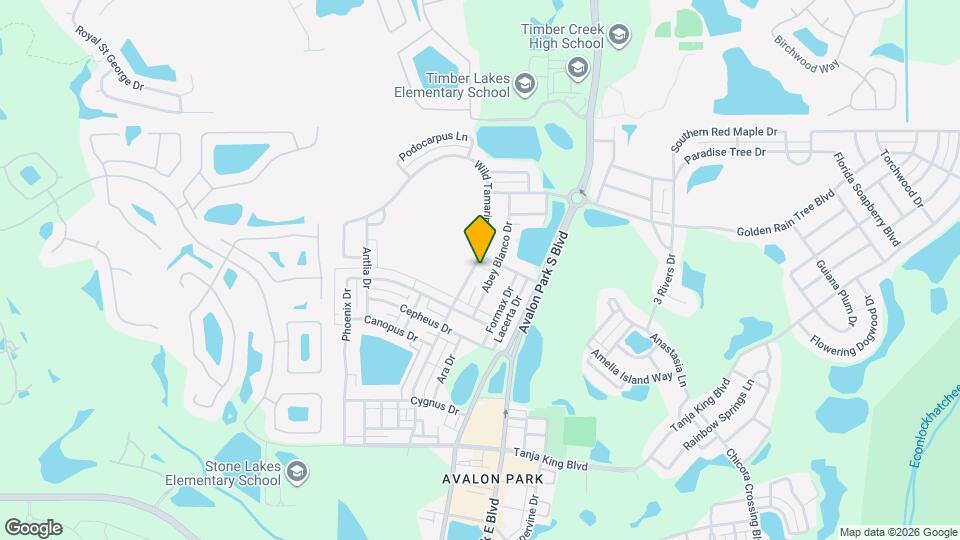 2705 Wild Tamarind Blvd Map and Location Details