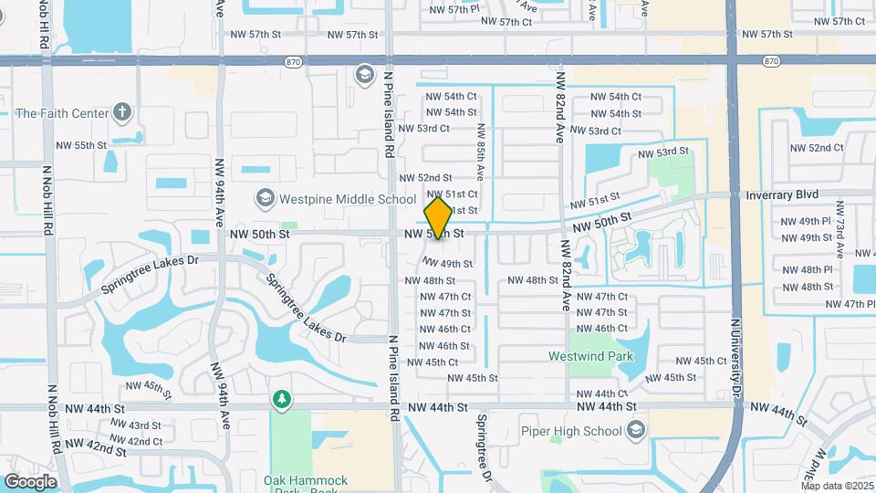 4931 NW 86th Ave Map and Location Details