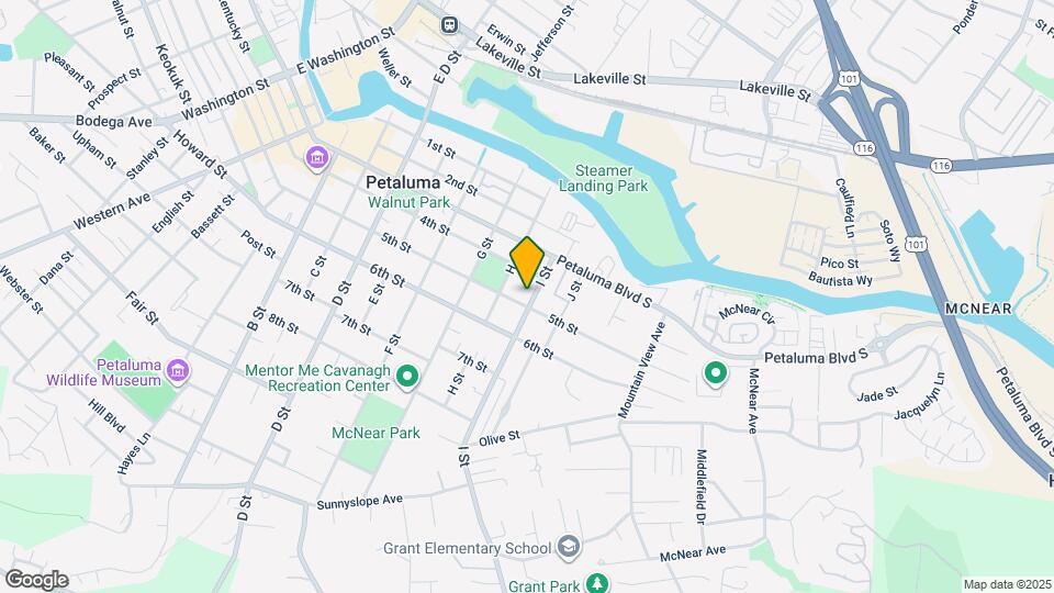 424 I St Map and Location Details