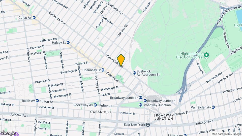 1474 Bushwick Ave Map and Location Details