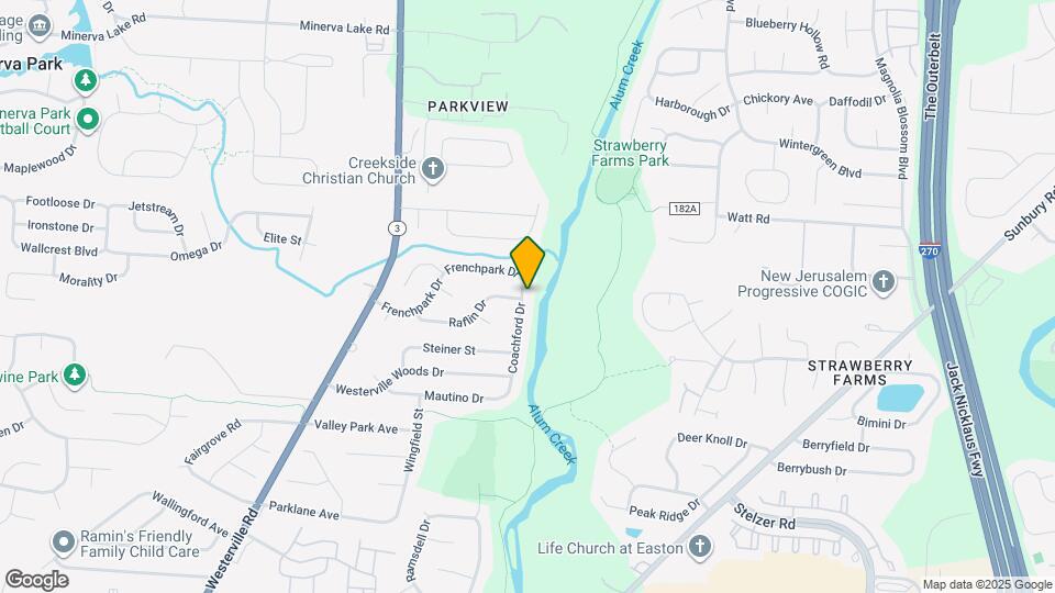 4800 Coachford Dr Mapa y Detalles de la Ubicación