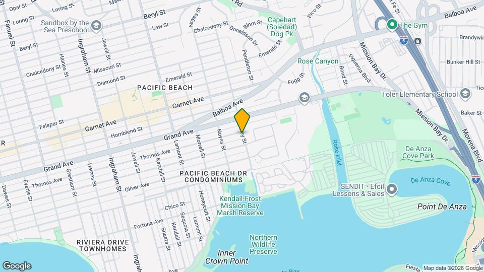 4280 Olney St, Unit 4280 Map and Location Details