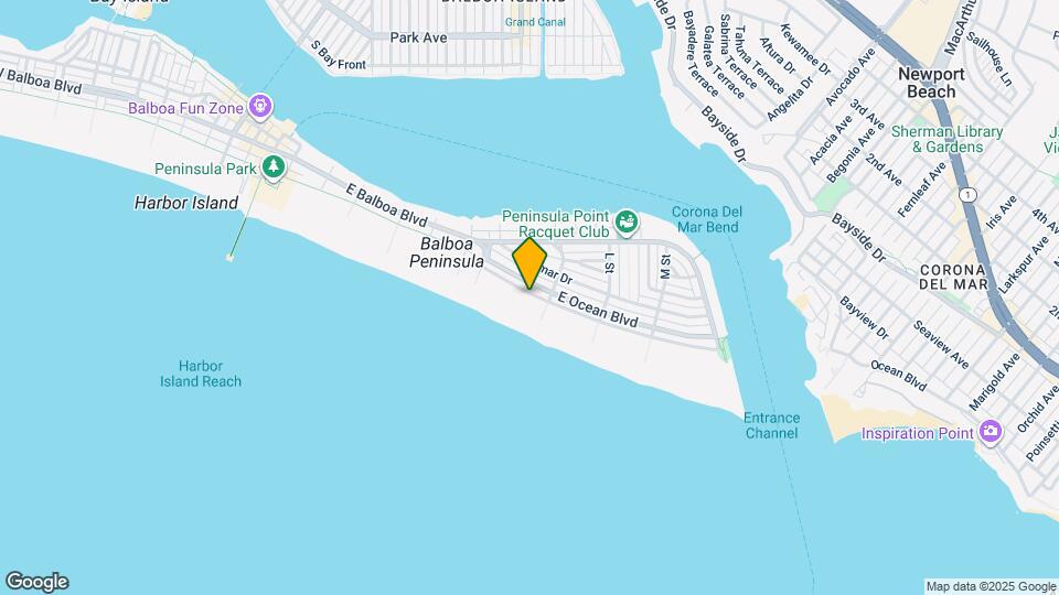 1560 E Oceanfront Map and Location Details