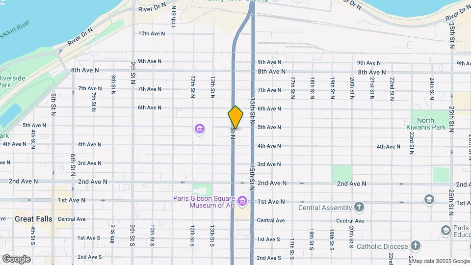 421 14th St N Map and Location Details