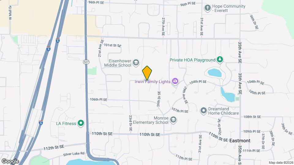 2508 104th Pl SE Map and Location Details