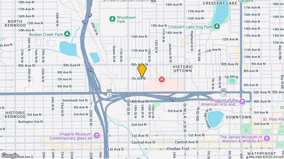 1400 7th Ave N Map and Location Details