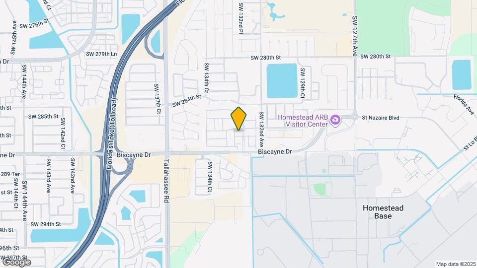 13307 SW 286th Terrace Map and Location Details