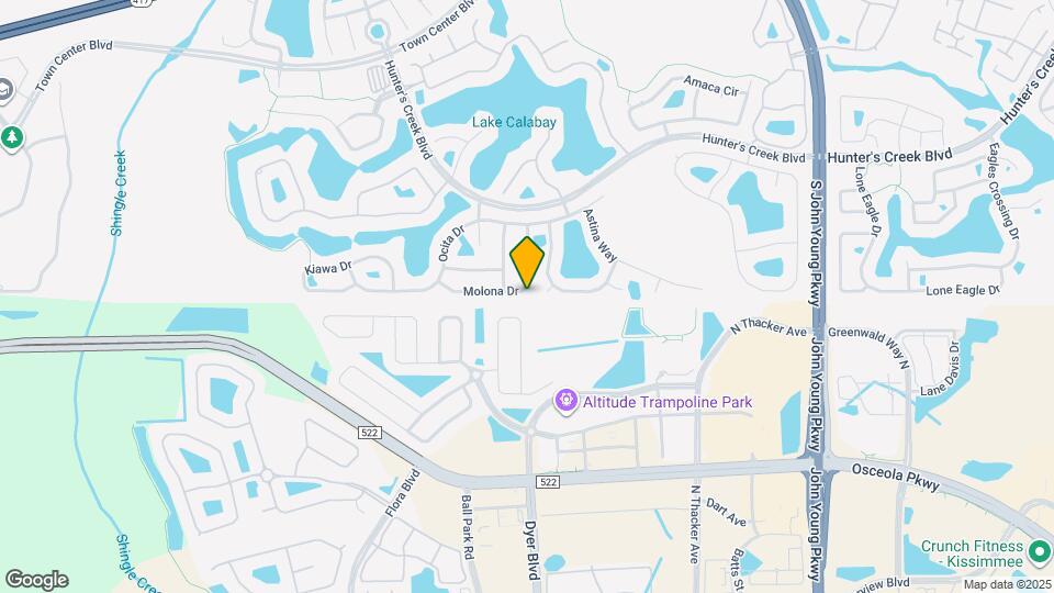 3600 Molona Dr Mapa y Detalles de la Ubicación