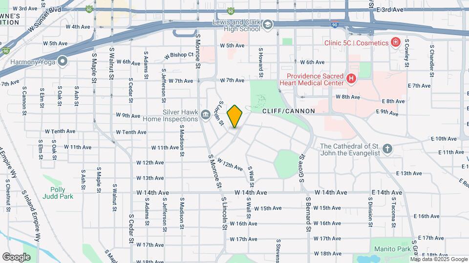 750 W Cliff Dr Mapa y Detalles de la Ubicación
