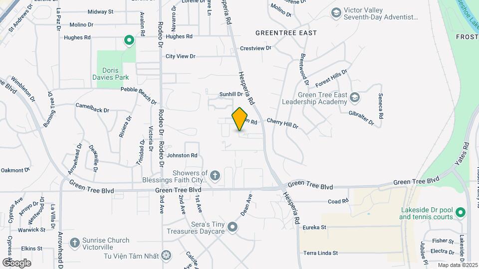 13950 Hesperia Rd Map and Location Details