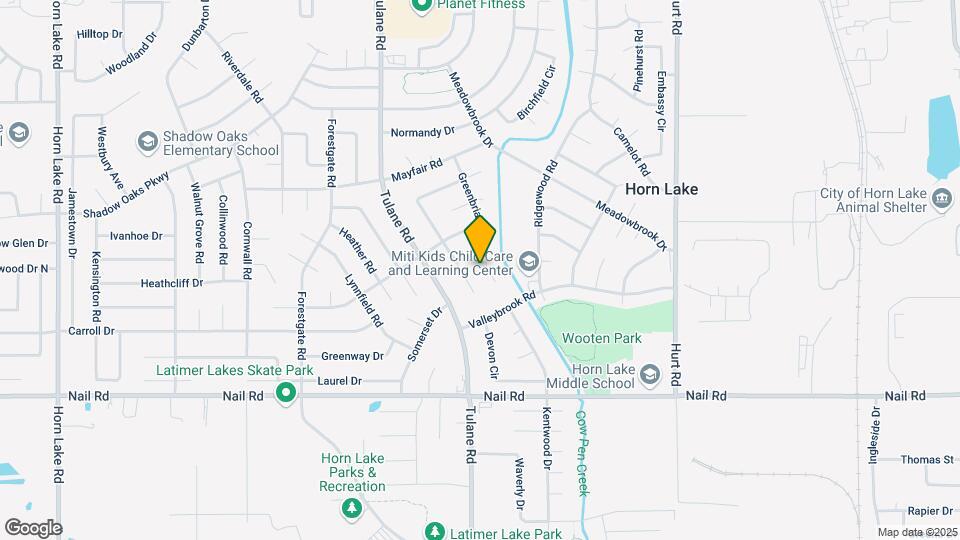 6335 Greenbriar Dr Map and Location Details