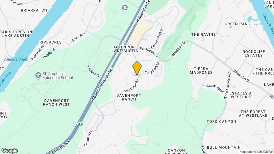 3404 Riva Ridge Rd Map and Location Details