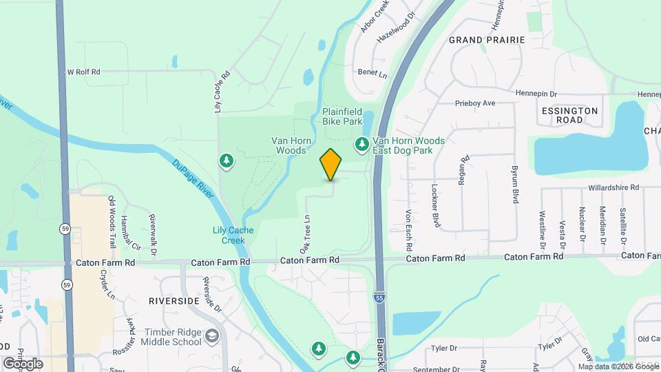 2551 Oak Tree Ln Map and Location Details