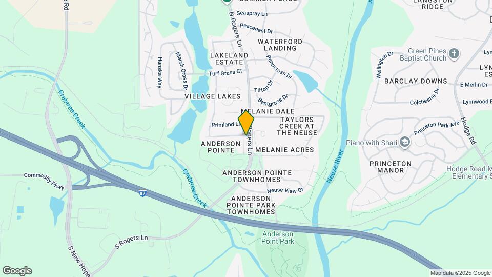 5305 Heather Ridge Ln Map and Location Details