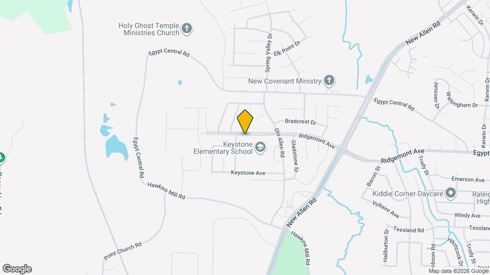 3273 Ridgemont Ave Map and Location Details