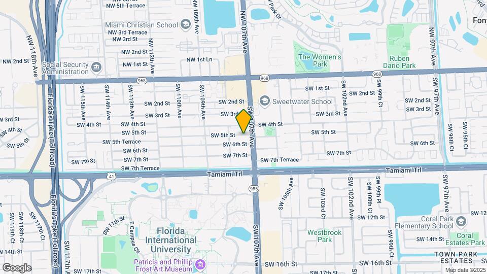 10742-10782 SW 5th St Map and Location Details