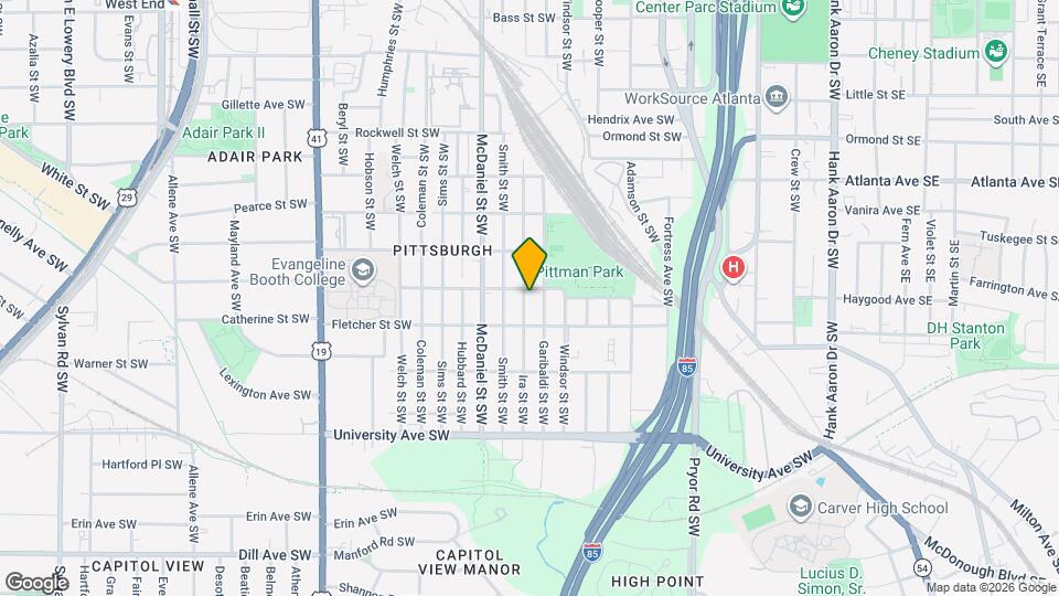 1034 Ira St SW Mapa y Detalles de la Ubicación