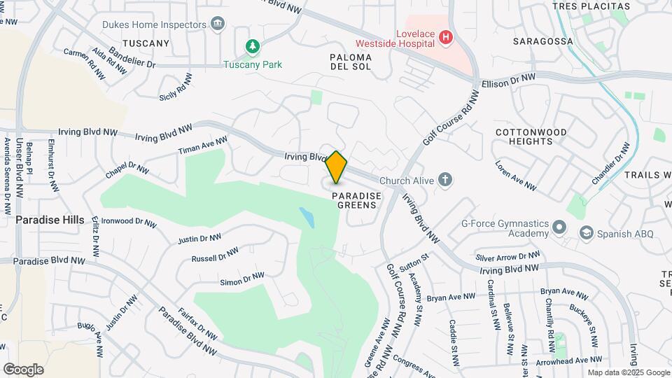 4819 Summerlin Rd NW Map and Location Details