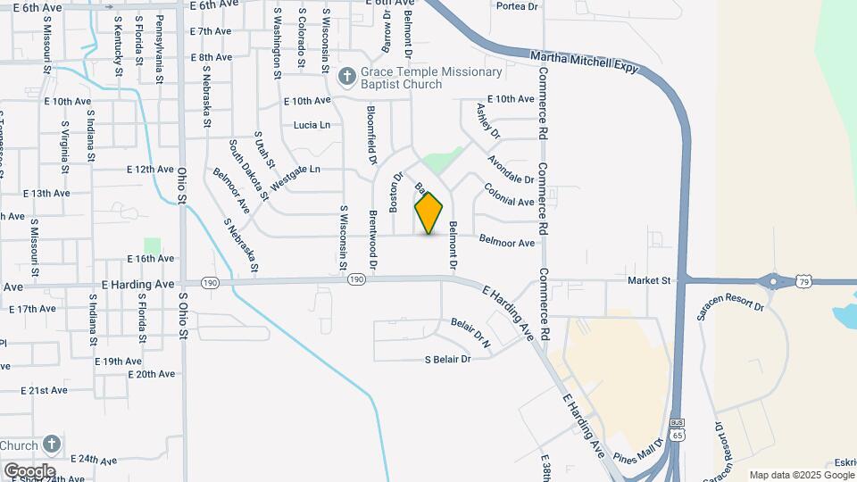 2406 Belmoor Ave Map and Location Details