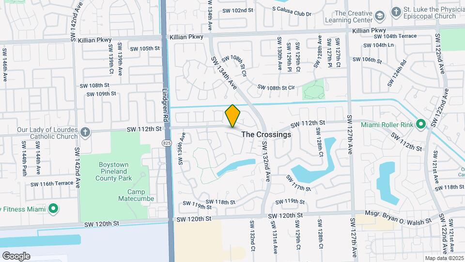 13299 SW 112th Ter Map and Location Details