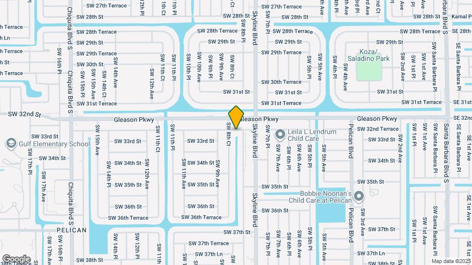 826 SW 32nd Terrace Map and Location Details