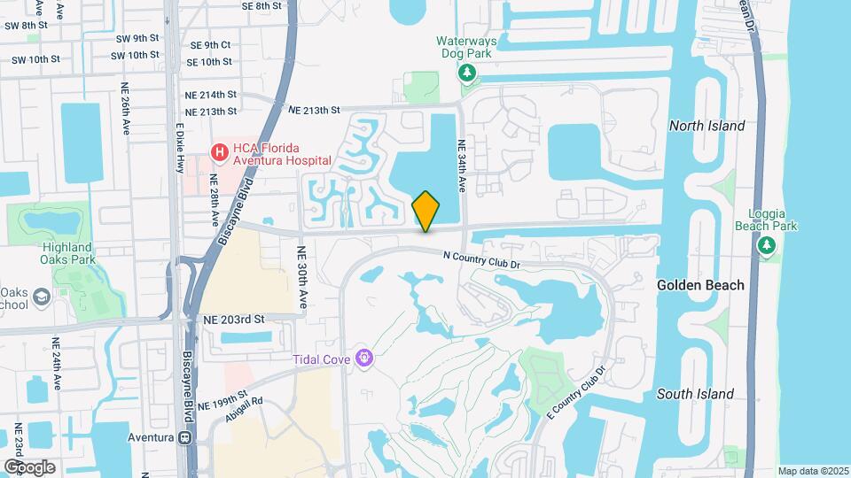 3301 N Country Club Dr Map and Location Details