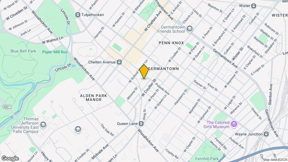 316 Winona St Map and Location Details