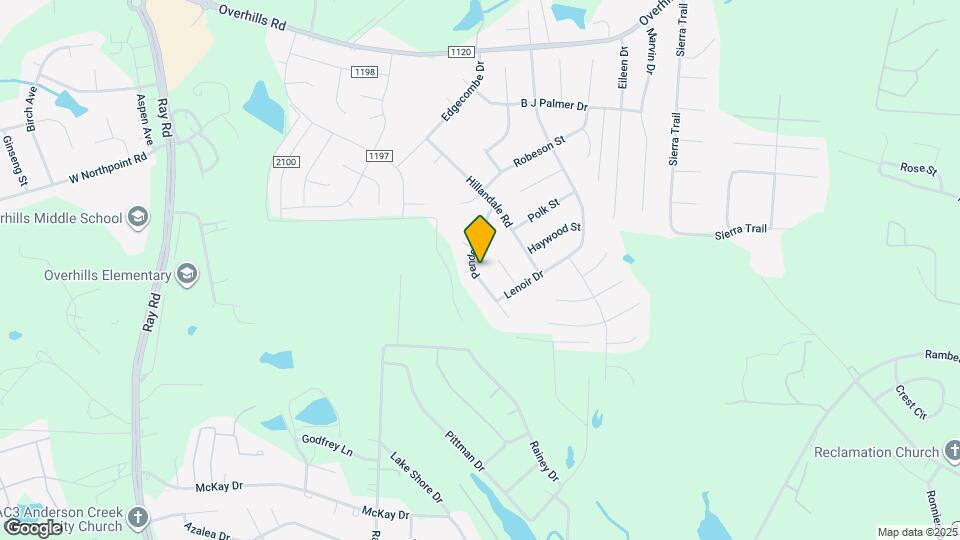 165 Pender Rd Map and Location Details