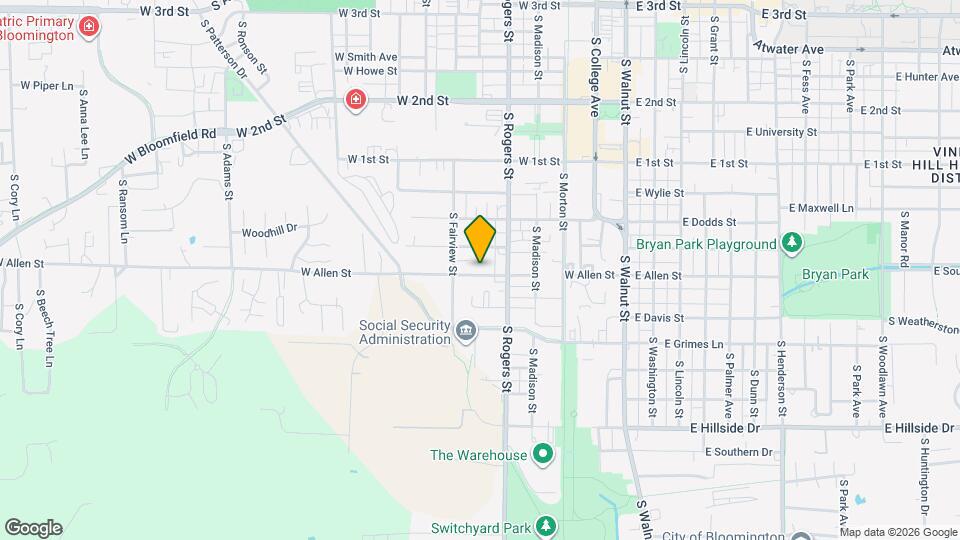 516 W Allen St Map and Location Details