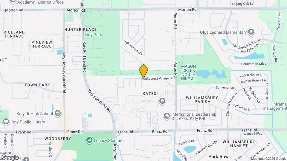 2410 Lakecrest Town Dr Map and Location Details