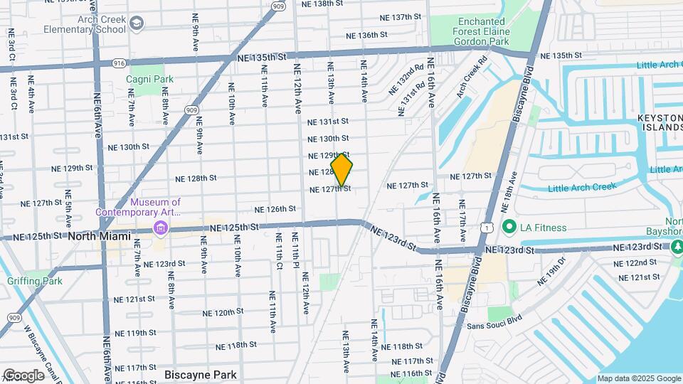 1310 NE 127th St Mapa y Detalles de la Ubicación